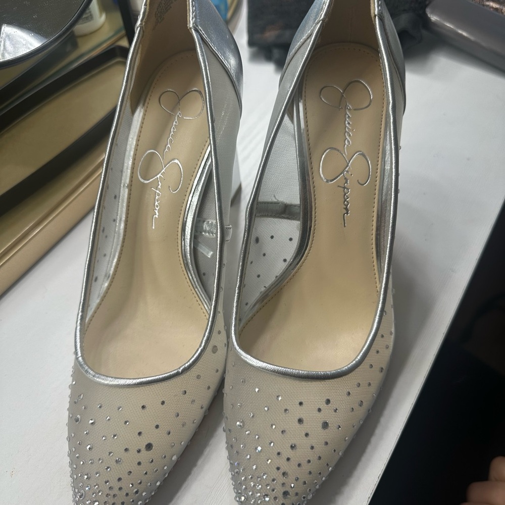 Jessica Simpson Silver Women's Shoes